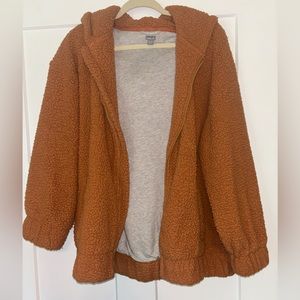 Aerie size medium Sherpa zip up
